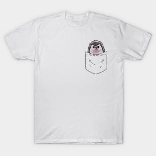 Hedgehog In A Pocket T-Shirt